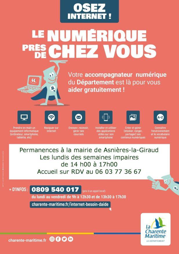 Affiche asnieres la giraud