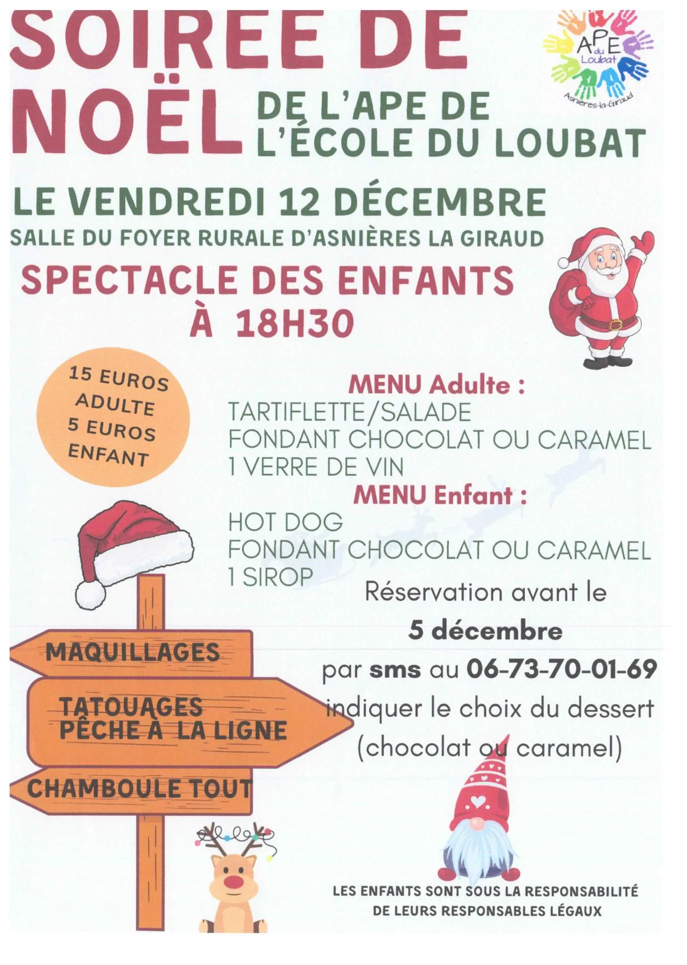Soree noel ape